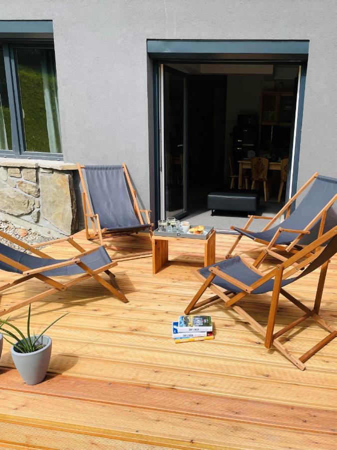 Apartament Zakopane Willa Hrube Parter Z Tarasem I Kominkiem エクステリア 写真