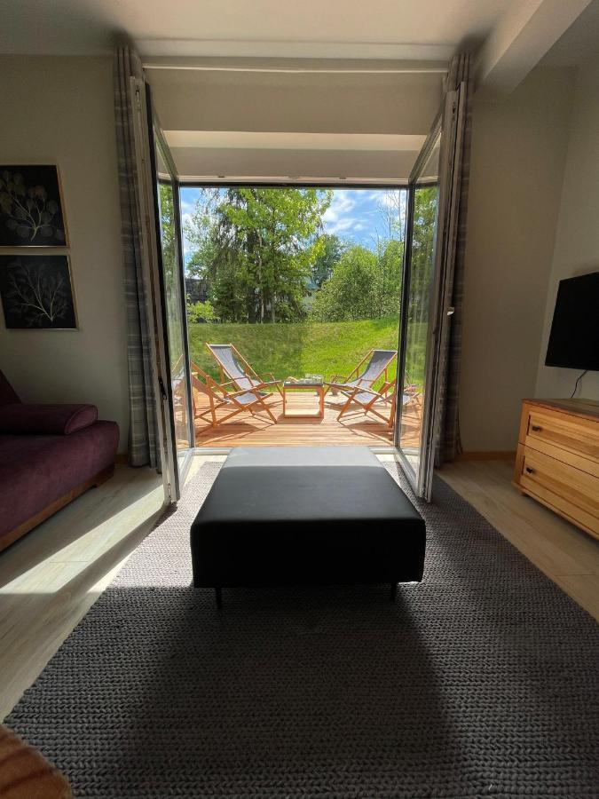 Apartament Zakopane Willa Hrube Parter Z Tarasem I Kominkiem エクステリア 写真