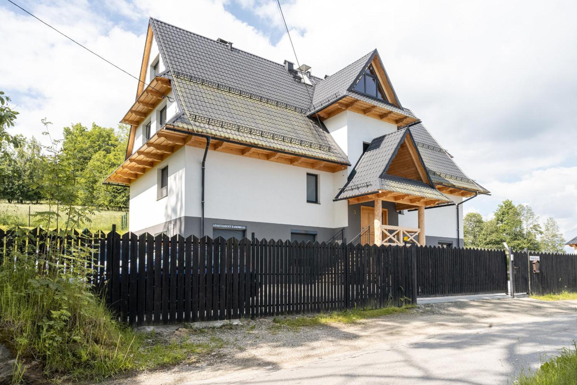 Apartament Zakopane Willa Hrube Parter Z Tarasem I Kominkiem エクステリア 写真